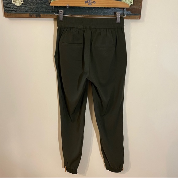 2/$30 Dynamite Army Green Jogger Style Pants with Gold Accents Size XS - Picture 7 of 14